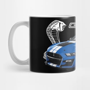 GT500 Mustang shelby cobra velocity blue Mug